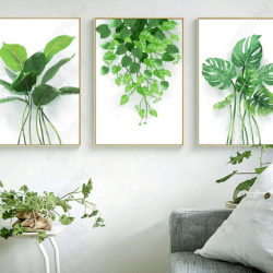 Tranh bộ 3 lá nhiệt đới số 3