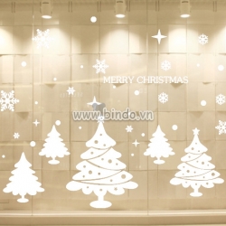 Decal dán tường Noel 38