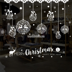 Decal dán tường Noel 39