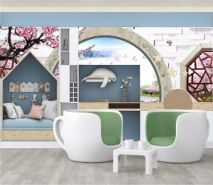 Tranh 3d hoa đào Tranh 3d hoa đào