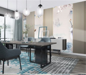 Tranh 3d nai trắng Tranh 3d nai trắng