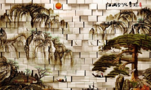 Tranh 3d phong cảnh hữu tình Tranh 3d phong cảnh hữu tình