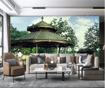 Tranh Hà Nội xưa bóng mát Tranh Hà Nội xưa bóng mát