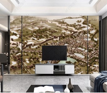 Tranh Hà Nội xưa khung cảnh Hà Nội Tranh Hà Nội xưa khung cảnh Hà Nội