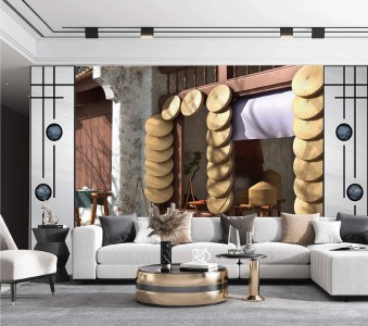 Tranh Hà Nội xưa một gốc phố cổ Tranh Hà Nội xưa một gốc phố cổ