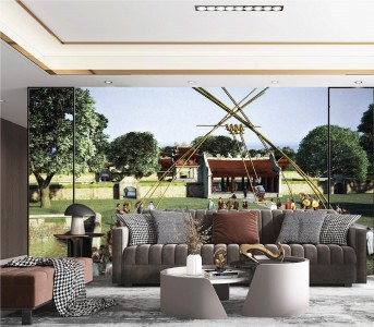 Tranh Hà Nội xưa trò chơi dân gian Tranh Hà Nội xưa trò chơi dân gian