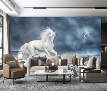 Tranh mã đáo thành công bạch mã đáng yêu Tranh mã đáo thành công bạch mã đáng yêu