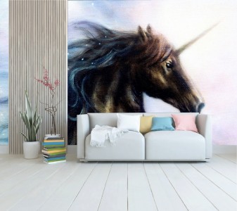 Tranh mã đáo thành công chú ngựa nâu đen Tranh mã đáo thành công chú ngựa nâu đen