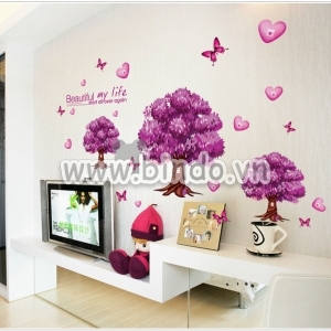 Decal dán tường Decal dán ba cây tím, chi tiết rời, dán tường sau tivi, ở TPHCM khổ lớn 1,6 x 0,8 (m) (dài x rộng) Decal dán tường Decal dán ba cây tím, chi tiết rời, dán tường sau tivi, ở TPHCM khổ lớn 1,6 x 0,8 (m) (dài x rộng)