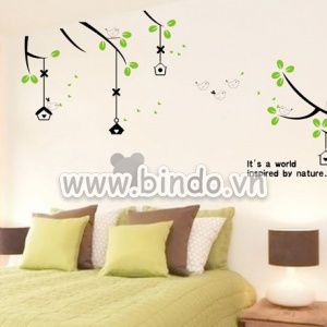 Decal dán tường Decal bình yên 1, có sẵn keo, dán phòng ngủ, TPHCM khổ nhỏ 1,5 x 0,7 (m) (dài x rộng) Decal dán tường Decal bình yên 1, có sẵn keo, dán phòng ngủ, TPHCM khổ nhỏ 1,5 x 0,7 (m) (dài x rộng)