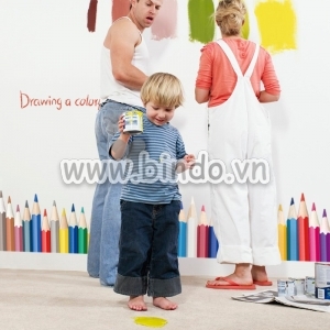 Decal dán tường Decal bút chì đủ màu, dán theo sở thích, dán tường phòng bé, tại TPHCM Decal dán tường Decal bút chì đủ màu, dán theo sở thích, dán tường phòng bé, tại TPHCM