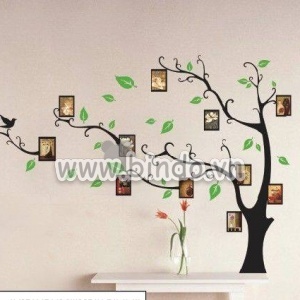 Decal dán tường Cây photo 3