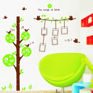 Decal dán tường Cây photo 4