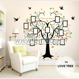 Decal dán tường Cây photo 8