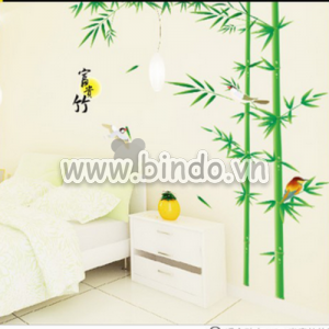 Decal dán tường Cây trúc to 2