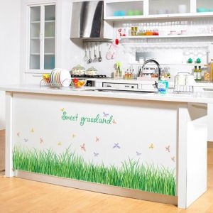Decal dán tường Decal dán chân tường chân tường cỏ xanh kiểu hàn quốc Decal dán tường Decal dán chân tường chân tường cỏ xanh kiểu hàn quốc