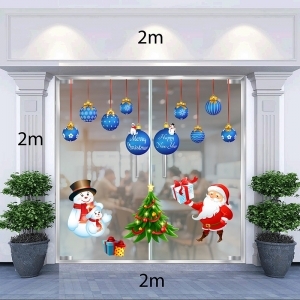 Decal dán tường Decal Combo Noel N2 Decal dán tường Decal Combo Noel N2