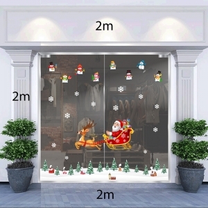 Decal dán tường Decal Combo Noel N10 Decal dán tường Decal Combo Noel N10