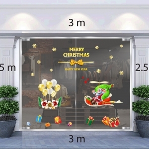 Decal dán tường Combo Noel N17 Decal dán tường Combo Noel N17