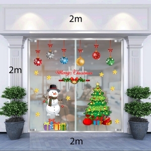 Decal dán tường Decal Combo Noel N3 Decal dán tường Decal Combo Noel N3