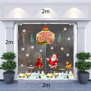 Decal dán tường Decal Combo Noel N7 Decal dán tường Decal Combo Noel N7