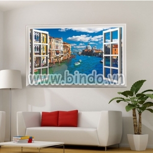 Decal dán tường Decal dán cửa sổ thành phố ven biển, có sẵn keo dán 2 mặt, dán tường sau tivi, đẹp tại TPHCM Decal dán tường Decal dán cửa sổ thành phố ven biển, có sẵn keo dán 2 mặt, dán tường sau tivi, đẹp tại TPHCM