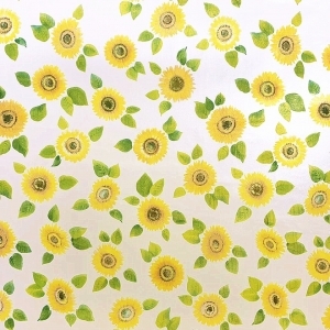 Decal dán tường Decal dán kính hoa hướng dương vàng khổ 90cm x 100cm Decal dán tường Decal dán kính hoa hướng dương vàng khổ 90cm x 100cm