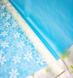 Decal dán tường Dán kính mờ hoa 6 cánh trắng Decal dán tường Dán kính mờ hoa 6 cánh trắng