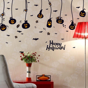Decal dán tường Halloween 8