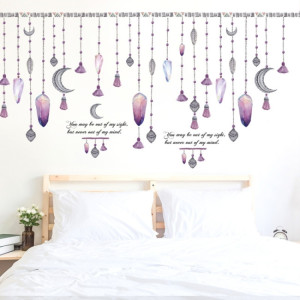 Decal dán tường Decal dán dây màn trang trí, kiểu hàn quốc, dán quán trà sữa, tại TPHCM sau dán 1,32 x 0,95 (m) (dài x rộng) Decal dán tường Decal dán dây màn trang trí, kiểu hàn quốc, dán quán trà sữa, tại TPHCM sau dán 1,32 x 0,95 (m) (dài x rộng)