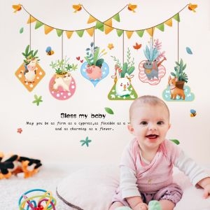 Decal dán tường Decal dán dây treo vườn thú, dán theo sở thích, dán phòng bé gái, ở TPHCM Decal dán tường Decal dán dây treo vườn thú, dán theo sở thích, dán phòng bé gái, ở TPHCM