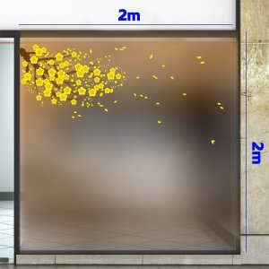 Decal dán tường Decal cành mai vàng tết xuân (1 cành to ngang 1 mét) Decal dán tường Decal cành mai vàng tết xuân (1 cành to ngang 1 mét)