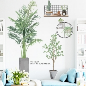 Decal dán tường Decal cây xanh tươi tốt, có sẵn keo, dán phòng ngủ, TPHCM Decal dán tường Decal cây xanh tươi tốt, có sẵn keo, dán phòng ngủ, TPHCM