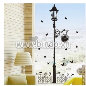 Decal dán tường Decal dán decal cột đèn trang trí, tím, trang trí phòng ngủ, 1m x 1.83m (ngang x rộng) ở TPHCM Decal dán tường Decal dán decal cột đèn trang trí, tím, trang trí phòng ngủ, 1m x 1.83m (ngang x rộng) ở TPHCM