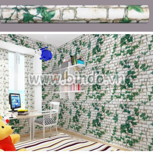 Giấy decal cuộn dây leo xanh khổ 90cm