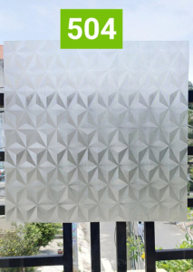 Decal dán tường Decal dán kính hoa văn hình chóp khổ 1,2m x 1m Decal dán tường Decal dán kính hoa văn hình chóp khổ 1,2m x 1m