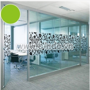 Decal dán tường Decal dán kính họa tiết hoa đen