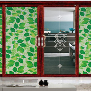 Decal dán tường Decal dán kính hoa văn lá xanh xen kẽ dán của sổ đẹp 90cm x 100cm Decal dán tường Decal dán kính hoa văn lá xanh xen kẽ dán của sổ đẹp 90cm x 100cm