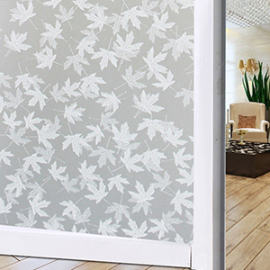 Decal dán tường Decal dán kính mờ vân nổi lá phong tựa hoa sao đẹp Decal dán tường Decal dán kính mờ vân nổi lá phong tựa hoa sao đẹp