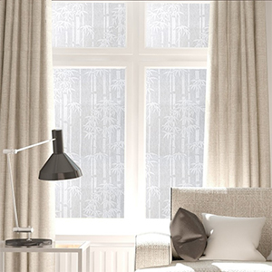 Decal dán tường Decal dán kính cây trúc mờ trắng xám 90cm x 1m Decal dán tường Decal dán kính cây trúc mờ trắng xám 90cm x 1m