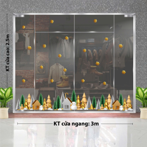 Decal dán tường Decal dán Noel 115