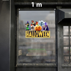 Decal dán tường Decal Halloweem bóng ma, phù thủy Decal dán tường Decal Halloweem bóng ma, phù thủy