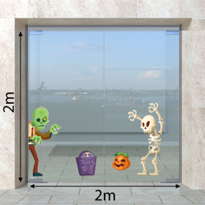Decal dán tường Decal Halloween - Bộ xương Decal dán tường Decal Halloween - Bộ xương