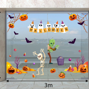 Decal dán tường Decal Halloween - Bộ xương Decal dán tường Decal Halloween - Bộ xương