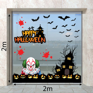 Decal dán tường Decal Halloween - Chú hề Decal dán tường Decal Halloween - Chú hề