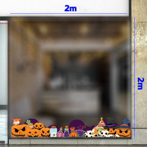 Decal dán tường Decal Halloween - Những quả bí ma vui nhộn Decal dán tường Decal Halloween - Những quả bí ma vui nhộn