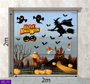 Decal dán tường Decal Halloween -41