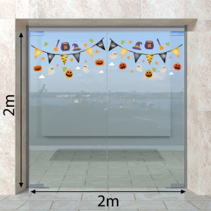 Decal dán tường Decal Halloween -Dây treo bí ma Decal dán tường Decal Halloween -Dây treo bí ma