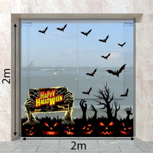 Decal dán tường Decal Halloween -Những bàn tay ma 