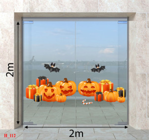 Decal dán tường Decal Halloween- Những quả bí ngô Decal dán tường Decal Halloween- Những quả bí ngô